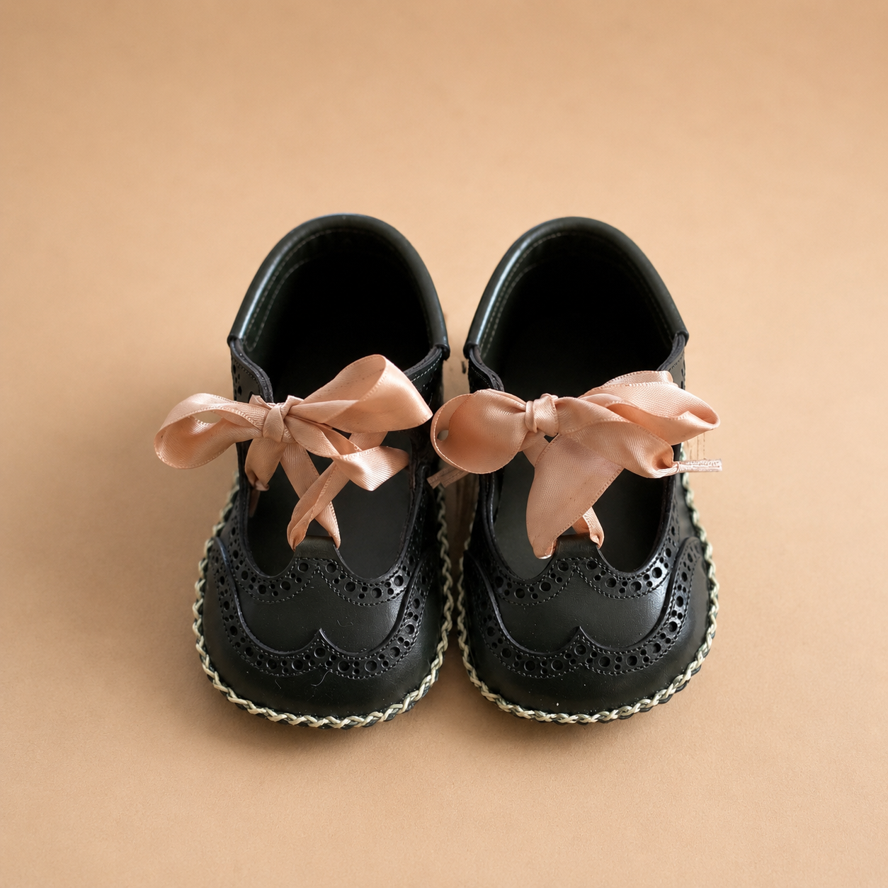Baby First shoes Ghillie Calf Green