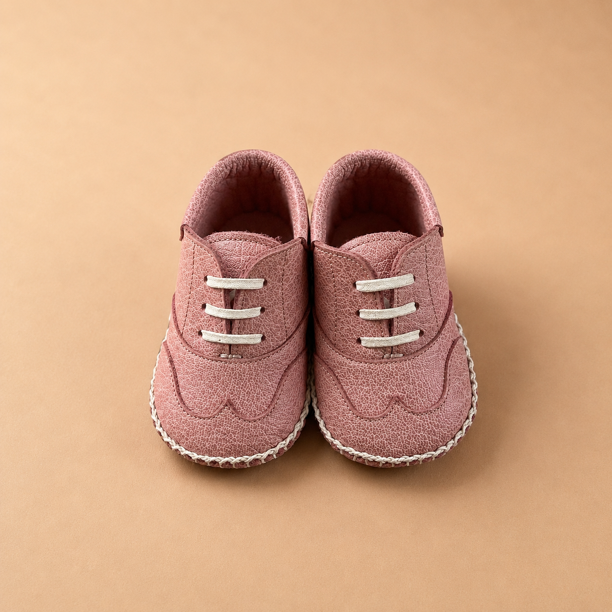 Baby First shoes Oxford Buffalo Pink