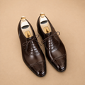 Heritage Oxford Semi Brogue Calf Dark Brown