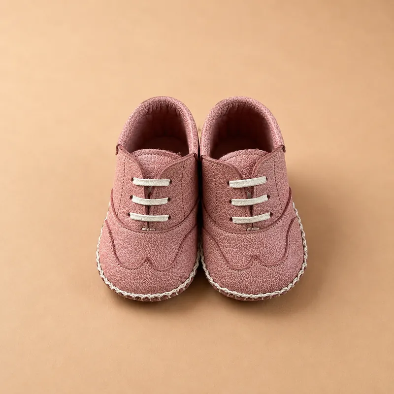 Baby First shoes Oxford Buffalo Pink